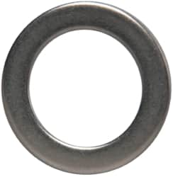 Made in USA - 0.048" Thick, 0.505" Inside x 3/4" OD, Round Shim - 7/16" Screw, Uncoated 302/304 Stainless Steel - Benchmark Tooling