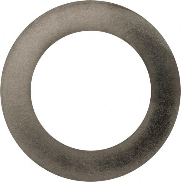 Made in USA - 0.008" Thick, 7/8" Inside x 1-3/8" OD, Round Shim - 3/4" Screw, Uncoated 302/304 Stainless Steel - Benchmark Tooling