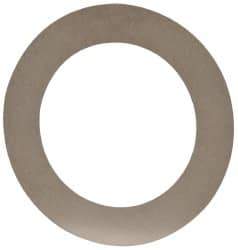 Made in USA - 0.001" Thick, 1" Inside x 1-1/2" OD, Round Shim - 7/8" Screw, Uncoated 302/304 Stainless Steel - Benchmark Tooling