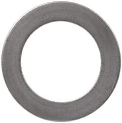 Made in USA - 0.03" Thick, 1" Inside x 1-1/2" OD, Round Shim - 7/8" Screw, Uncoated 302/304 Stainless Steel - Benchmark Tooling
