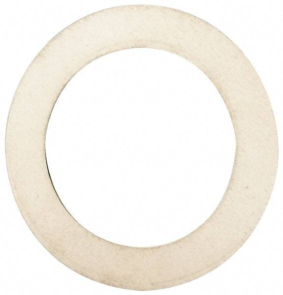 Made in USA - 0.008" Thick, 1-1/8" Inside x 1-5/8" OD, Round Shim - Uncoated 302/304 Stainless Steel - Benchmark Tooling