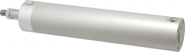 SMC PNEUMATICS - 2" Bore Double Acting Air Cylinder - 1/4 Port, 1/2-20 Rod Thread, 140 Max psi, 40 to 140°F - Benchmark Tooling