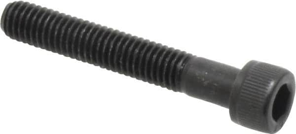 Value Collection - #10-32 UNF Hex Socket Drive, Socket Cap Screw - Alloy Steel, Black Oxide Finish, Partially Threaded, 1-1/4" Length Under Head - Benchmark Tooling