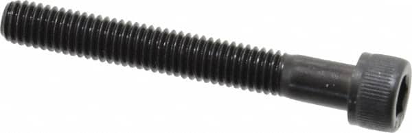 Value Collection - #10-32 UNF Hex Socket Drive, Socket Cap Screw - Alloy Steel, Black Oxide Finish, Partially Threaded, 1-1/2" Length Under Head - Benchmark Tooling