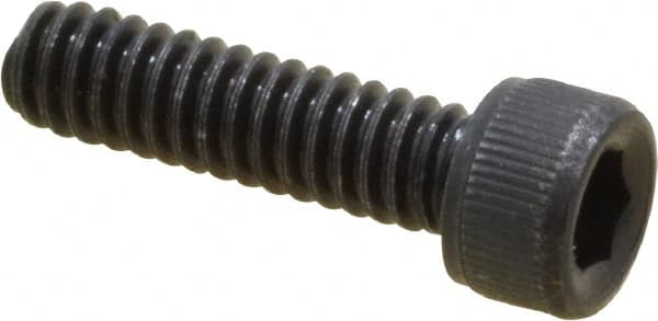 Value Collection - #3-48 UNC Hex Socket Drive, Socket Cap Screw - Alloy Steel, Black Oxide Finish, Fully Threaded, 3/8" Length Under Head - Benchmark Tooling