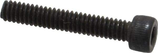 Value Collection - #5-40 UNC Hex Socket Drive, Socket Cap Screw - Alloy Steel, Black Oxide Finish, Fully Threaded, 3/4" Length Under Head - Benchmark Tooling