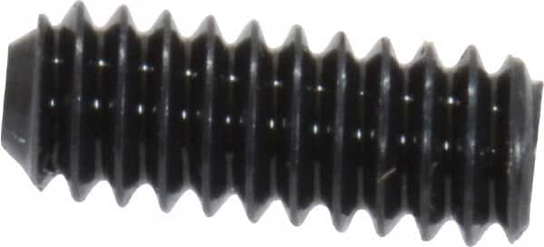 Value Collection - #3-48 UNC, 1/4" OAL, Cup Point Set Screw - Grade 8 Alloy Steel, 0.05" Key - Benchmark Tooling