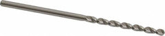 Accupro - #48 130° Cobalt Jobber Drill - Bright Finish, Right Hand Cut, Parabolic Flute, Straight Shank, 1-15/16" OAL, Split Point - Benchmark Tooling