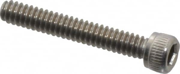 Value Collection - #4-40 UNC Hex Socket Drive, Socket Cap Screw - Grade 18-8 Stainless Steel, 3/4" Length Under Head - Benchmark Tooling