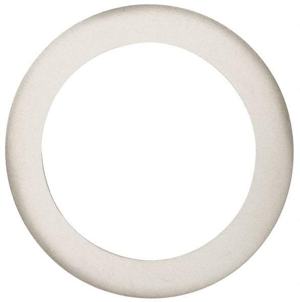 Made in USA - 0.024" Thick, 1-3/8" Inside x 1-7/8" OD, Round Shim - Uncoated 302/304 Stainless Steel - Benchmark Tooling