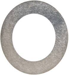 Made in USA - 0.02" Thick, 1-3/4" Inside x 2-3/4" OD, Round Shim - Uncoated 302/304 Stainless Steel - Benchmark Tooling