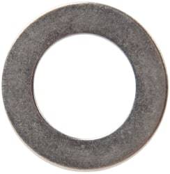 Made in USA - 0.02" Thick, 3/8" Inside x 5/8" OD, Round Shim - 5/16" Screw, Uncoated 316 Stainless Steel - Benchmark Tooling