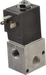 ARO/Ingersoll-Rand - 1/4", CAT Series 3-Way 2-Position Stacking Solenoid Valve - 120 VAC, 0.2 CV Rate, 3-1/2" High - Benchmark Tooling