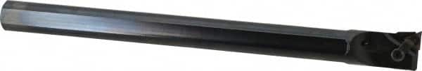 Hertel - 1.2" Min Bore Diam, 12" OAL, 1" Shank Diam, A-CTFP Indexable Boring Bar - TP.. Insert, Clamp Holding Method - Benchmark Tooling