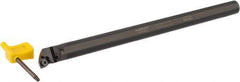 Hertel - 0.77" Min Bore Diam, 10" OAL, 5/8" Shank Diam, A-SWLP Indexable Boring Bar - WP.. 32.52 Insert, Screw Holding Method - Benchmark Tooling