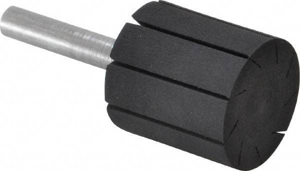 3M - 1" Wide x 1" Diam, Spiral Band Drum - 1/4" Shank Diam, 18,000 RPM - Benchmark Tooling