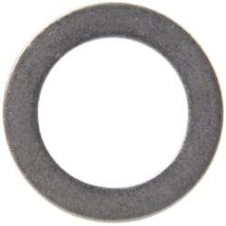 Made in USA - 0.02" Thick, 1/2" Inside x 3/4" OD, Shortening Shim - 7/16" Screw, Uncoated 300 Stainless Steel - Benchmark Tooling