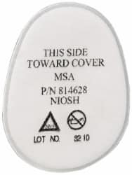 MSA - 10 Qty 1 Pack White N95 Filter - Exact Industrial Supply