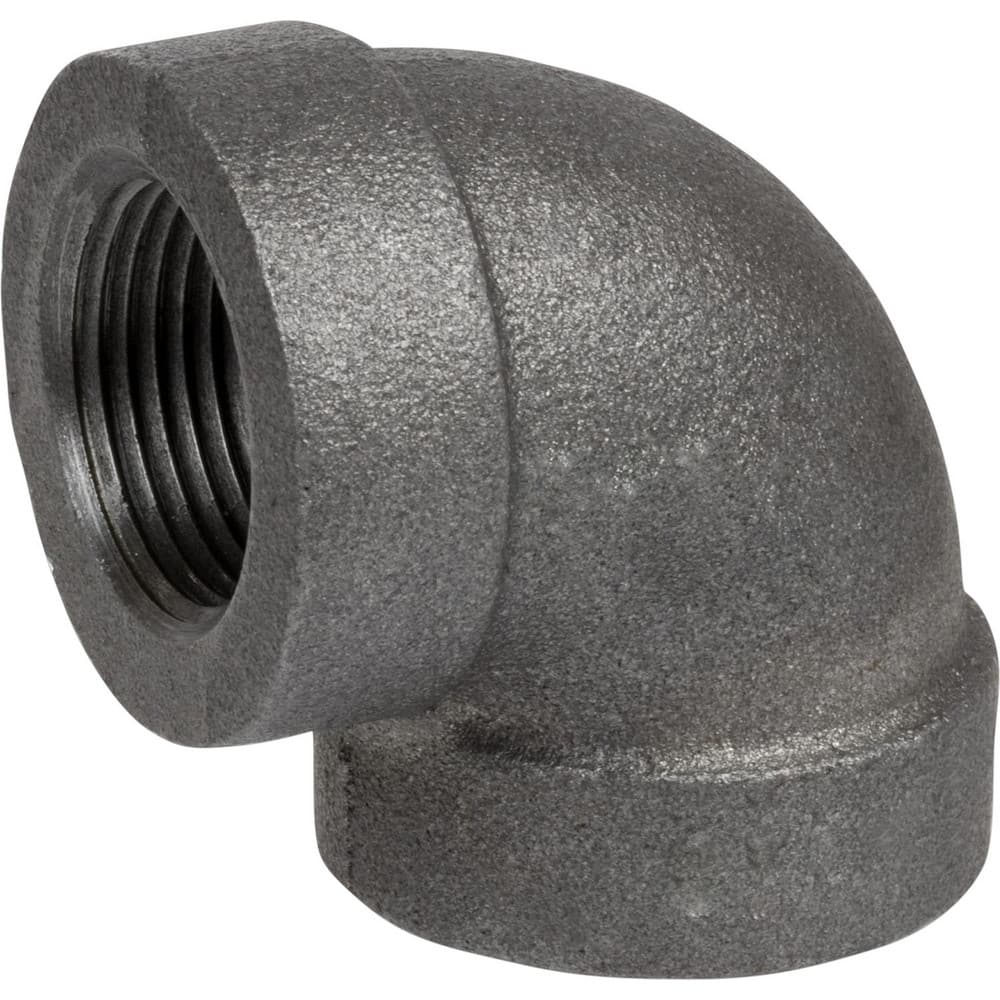 Black Pipe Fittings; Fitting Type: Elbow; Fitting Size: 1/2″; Material: Malleable Iron; Finish: Black; Fitting Shape: 90 ™ Elbow; Thread Standard: NPT; Connection Type: Threaded; Lead Free: No; Standards: ™ASME ™B1.2.1; ™ASME ™B16.3; ASTM ™A197; ™UL ™L
