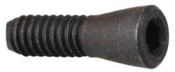 Cutting Tool Technologies - Hex Socket Lock Screw for Indexable Slotting Cutters - #1-72 Thread, For Use with Inserts - Benchmark Tooling