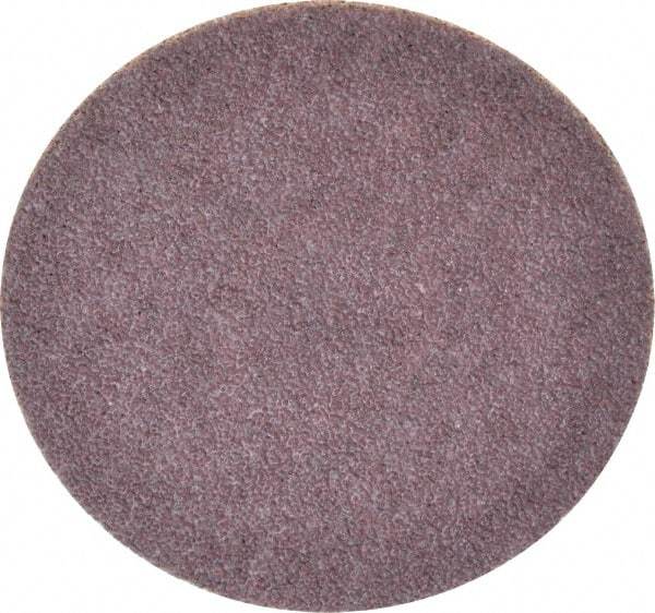 Norton - 2" Disc Diam, 60 Grit, Aluminum Oxide Quick Change Disc - Type S Attaching System, Coated, Brown, Medium Grade, R228 Series - Benchmark Tooling