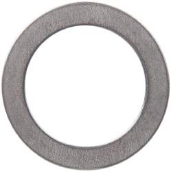Made in USA - 0.51mm Thick, 20mm Inside x 28mm OD, Round Shim - 3/4" Screw, Uncoated 302/304 Stainless Steel - Benchmark Tooling