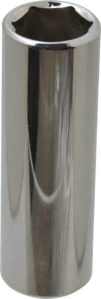Blackhawk by Proto - 1/2" Drive, Deep Hand Socket - 6 Points, 3-3/32" OAL, Chrome Finish - Benchmark Tooling