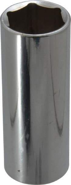 Blackhawk by Proto - 1/2" Drive, Deep Hand Socket - 6 Points, 3-3/32" OAL, Chrome Finish - Benchmark Tooling
