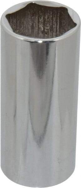 Blackhawk by Proto - 1/2" Drive, Deep Hand Socket - 6 Points, 3-3/32" OAL, Chrome Finish - Benchmark Tooling