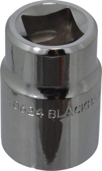 Blackhawk by Proto - 3/4", 1/2" Drive, Standard Hand Socket - 6 Points, 1-1/2" OAL, Chrome Finish - Benchmark Tooling