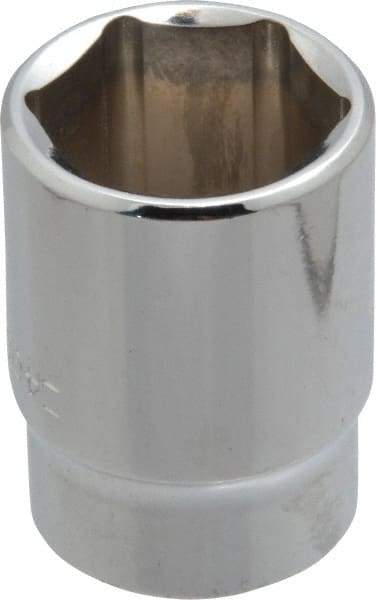 Blackhawk by Proto - 13/16", 1/2" Drive, Standard Hand Socket - 6 Points, 1-1/2" OAL, Chrome Finish - Benchmark Tooling