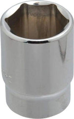 Blackhawk by Proto - 13/16", 1/2" Drive, Standard Hand Socket - 6 Points, 1-1/2" OAL, Chrome Finish - Benchmark Tooling