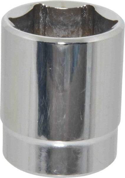 Blackhawk by Proto - 1", 1/2" Drive, Standard Hand Socket - 6 Points, 1-5/8" OAL, Chrome Finish - Benchmark Tooling
