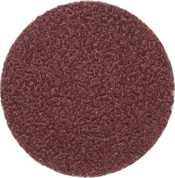 Superior Abrasives - 2" Disc Diam, 36 Grit, Aluminum Oxide Quick Change Disc - Type S Attaching System, Coated, Very Coarse Grade - Benchmark Tooling