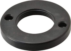 Sopko - 2-1/4" Diam Grinding Wheel Adapter Nut - 1-1/4 - 16 Thread Size, Right Handed, 5/16" Thick - Benchmark Tooling