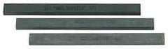 Made in USA - 240 Grit Silicon Carbide Rectangular Polishing Stone - Very Fine Grade, 1/2" Wide x 6" Long x 1/4" Thick - Benchmark Tooling
