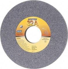 Norton - 12" Diam x 3" Hole x 1" Thick, K Hardness, 46 Grit Surface Grinding Wheel - Aluminum Oxide, Type 1, Coarse Grade, 2,070 Max RPM, Vitrified Bond, No Recess - Benchmark Tooling