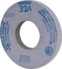 Norton - 12" Diam x 5" Hole x 1-1/2" Thick, H Hardness, 46 Grit Surface Grinding Wheel - Aluminum Oxide, Type 1, Coarse Grade, 2,070 Max RPM, Vitrified Bond, No Recess - Benchmark Tooling