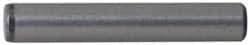 Value Collection - 3/4" Diam x 6" Pin Length Grade 8 Alloy Steel Standard Dowel Pin - C 50-58 Hardness, 114,000 Lb Breaking Strength, 1 Beveled & 1 Rounded End - Benchmark Tooling