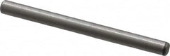 Value Collection - 1/8" Diam x 1-1/2" Pin Length Grade 8 Alloy Steel Standard Dowel Pin - C 50-58 Hardness, 3,200 Lb Breaking Strength, 1 Beveled & 1 Rounded End - Benchmark Tooling