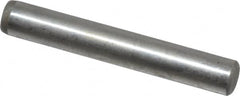 Value Collection - 3/16" Diam x 1-1/4" Pin Length Grade 8 Alloy Steel Standard Dowel Pin - C 50-58 Hardness, 7,200 Lb Breaking Strength, 1 Beveled & 1 Rounded End - Benchmark Tooling