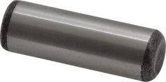 Value Collection - 1/2" Diam x 1-1/2" Pin Length Grade 8 Alloy Steel Standard Dowel Pin - C 50-58 Hardness, 51,000 Lb Breaking Strength, 1 Beveled & 1 Rounded End - Benchmark Tooling