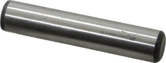 Value Collection - 1/2" Diam x 2-1/2" Pin Length Grade 8 Alloy Steel Standard Dowel Pin - C 50-58 Hardness, 51,000 Lb Breaking Strength, 1 Beveled & 1 Rounded End - Benchmark Tooling