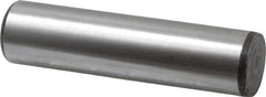 Value Collection - 1" Diam x 4" Pin Length Grade 8 Alloy Steel Standard Dowel Pin - C 50-58 Hardness, 204,000 Lb Breaking Strength, 1 Beveled & 1 Rounded End - Benchmark Tooling