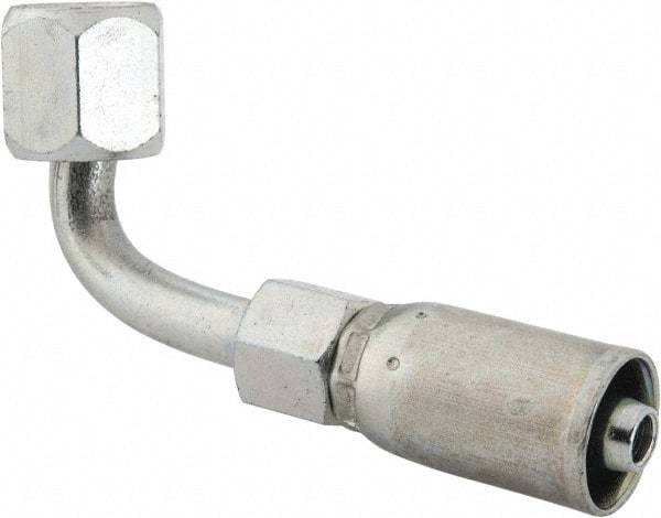 Eaton - 7/16-20 SAE Hydraulic Hose Elbow - 1/4" Hose Diam - Benchmark Tooling