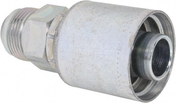 Eaton - 1 - 5/16-12 SAE Straight Hydraulic Hose Fitting - 1" Hose Diam - Benchmark Tooling