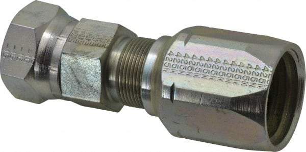 Eaton - 1-5/16-12 SAE Straight Hydraulic Hose Fitting - 1" Hose Diam - Benchmark Tooling
