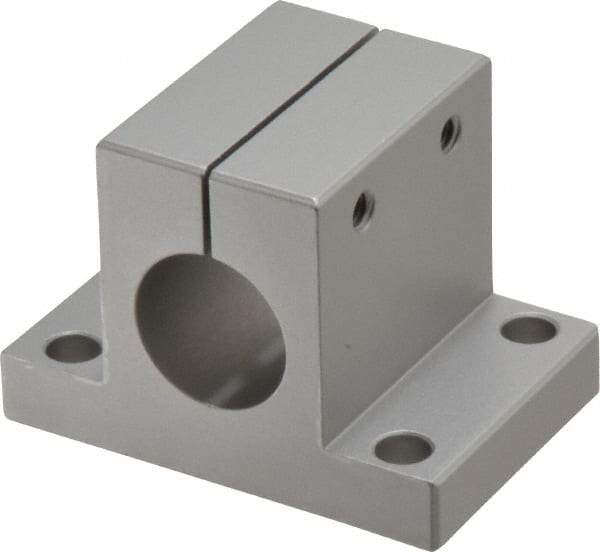 80/20 Inc. - 1-1/2 Inch Wide x 2-1/8 Inch High x 3 Inch Deep Double Horizontal Base - 1.004 Inch Hole x 0.328 Inch Bolt Hole Diameter - Benchmark Tooling