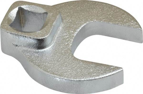Blackhawk by Proto - 3/4" 3/8" Drive Chrome Open End Crowfoot Wrench - 1-23/32" OAL - Benchmark Tooling