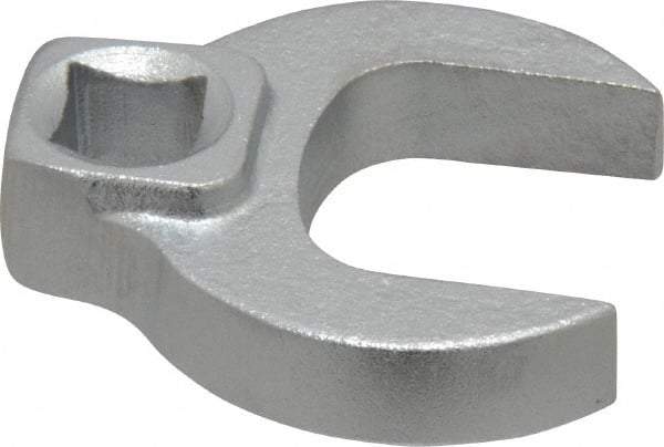 Blackhawk by Proto - 1" 3/8" Drive Chrome Open End Crowfoot Wrench - 2-7/64" OAL - Benchmark Tooling